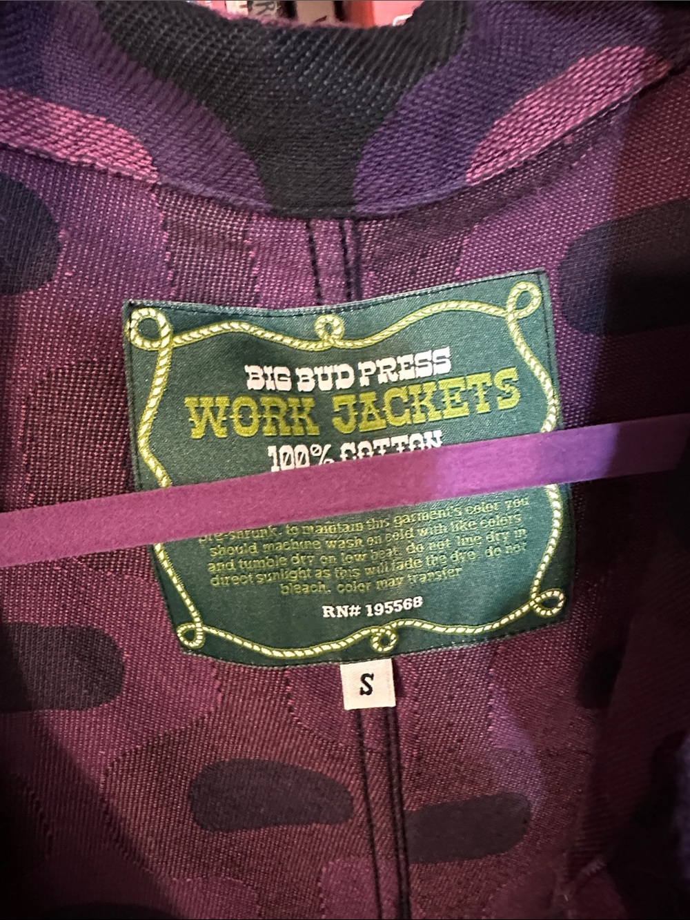 Big Bud Press Small Jacket and Large Pant Set - Picture 2 of 8